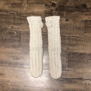 Woven sock booties